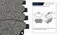 Imagen de PASTILLAS DE FRENO TRASERAS FORD FUSION 2.0/2.5 2013